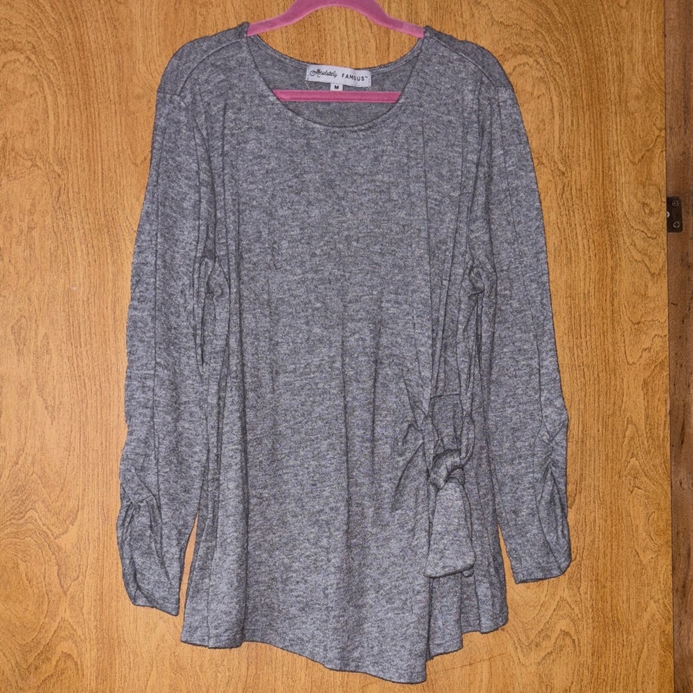 Gray Women's Top